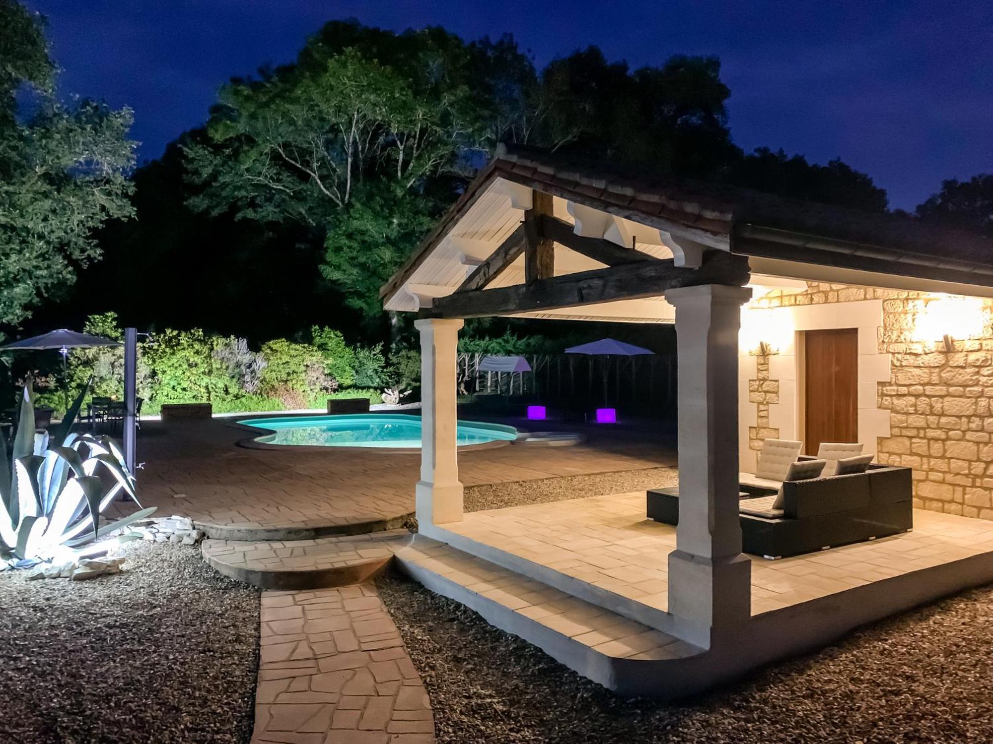 Lesterps Villa Tagibao Avec Piscine Chauffee Et Spa מראה חיצוני תמונה